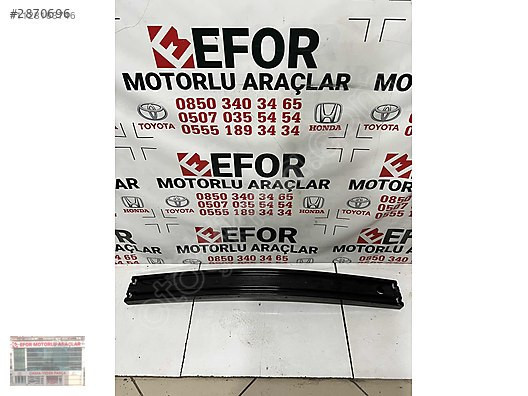 TOYOTA YARİS TAMPON DEMİRİ ÇIKMA ORJİNAL YEDEK PARÇA 20-23