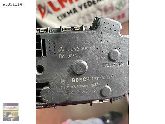 A6420900270 MERCEDES W212 GAZ KELEBEĞİ