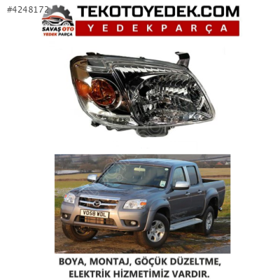 MAZDA B50 ÖN FAR SAĞ SOL 2008 2009 2010 2011 2012 KAMPANYA