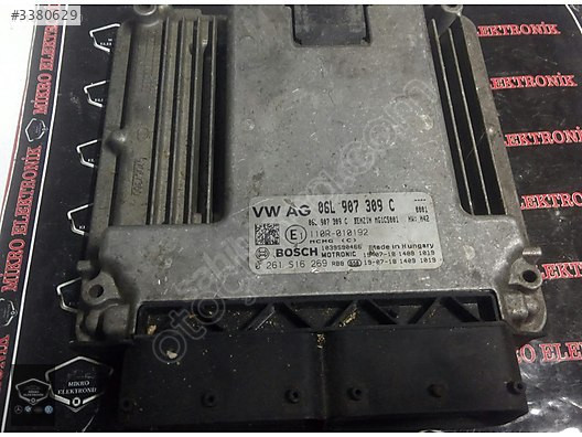06L907309C 0261S15156 MG1CS681-AUDİ A4 MOTOR BEYNİ