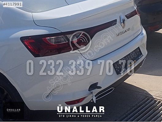 RENAULT MEGANE ARKA TAMPON ve TÜM AKSAMLARI| ÜNALLAR OTO ÇIKMA |