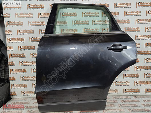 AUDİ Q5 SOL ARKA KAPI SİYAH ORJİNAL ÇIKMA DOLU
