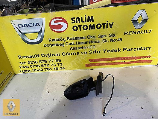 RENAULT TALİANT ÇIKMA ORJİNAL ELEKTİRİKLİ SOL AYNA VE DİĞER PARÇ