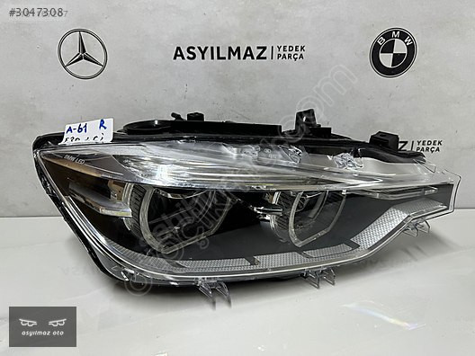 BMW F30 LCİ SAĞ FAR 63117419634