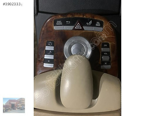 MERCEDES W221 S-SERİSİ ORJİNAL ORTA KONSOL KONTROL DÜĞME PANELİ