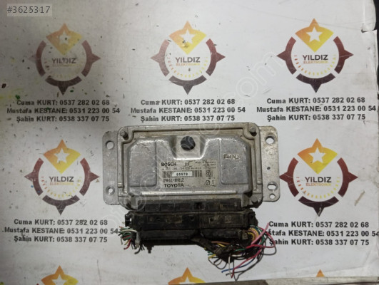 ​​​​​​​TOYOTA AYGO CIKMA MOTOR BEYNI 0261208704_89661-0H012