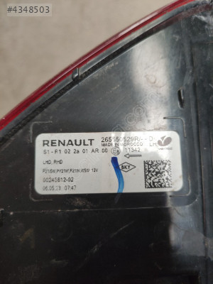 0024361202 Dacia Sandero sol arka stop