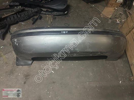 SKODA FABİA ARKA TAMPON...