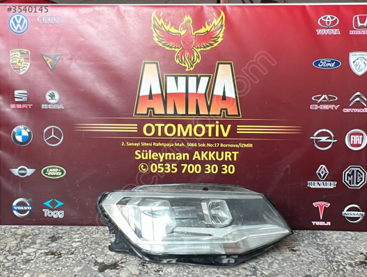 2015-2019 VW Caddy Sağ Far - Oto Çıkma Parçaları