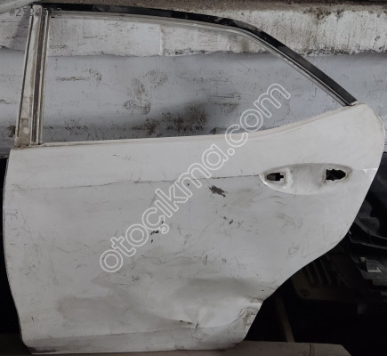 TOYOTA COROLLA SOL ARKA KAPI 2013 2018 ÇIKMA PARÇA