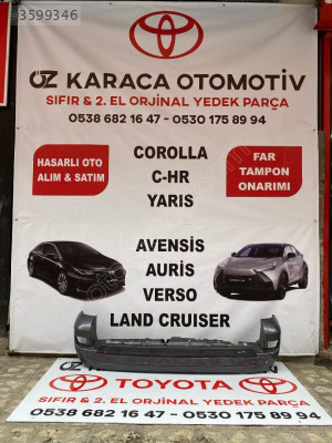 2002-2009 TOYOTA LAND CRUİSER PRADO ÇIKMA ORJİNAL ARKA TAMPON