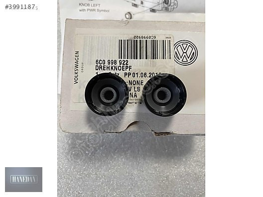 VW POLO 5 TEYİP DÜĞMESİ TAKIM 6C0 998 922