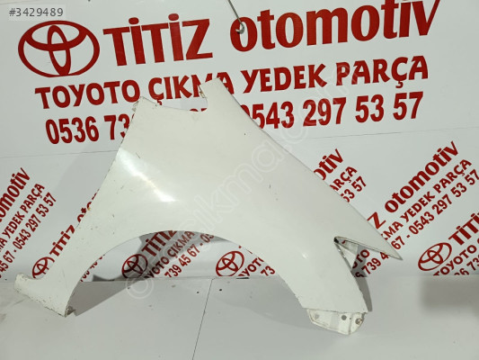 TOYOTA AURİS 2008/2012 SAĞ ÖN ÇAMURLUK