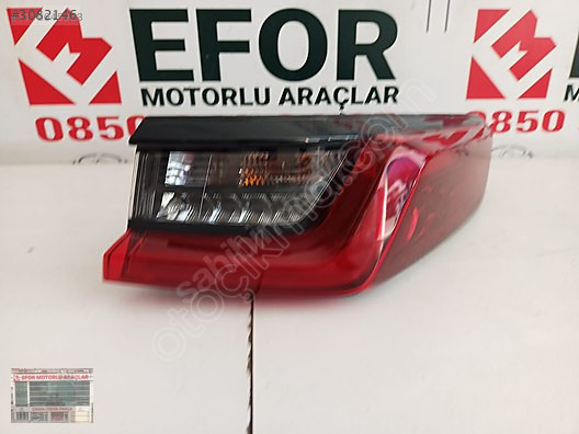 HONDA CITY ORJİNAL ÇIKMA SAĞ ARKA DIŞ STOP 22-23