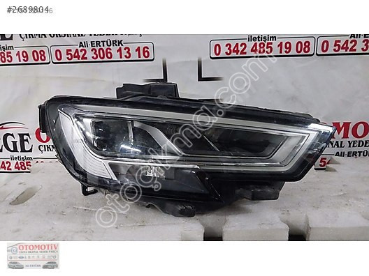 AUDI A3 MATRİX LED SAĞ FAR ORJINAL 2017-2019