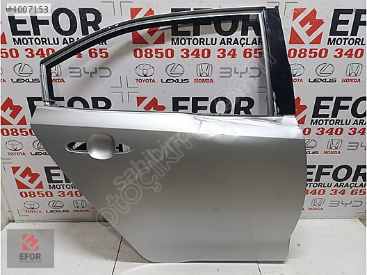 TOYOTA COROLLA SAĞ ARKA KAPI ÇIKMA ORİJİNAL PARÇA 2019-2024