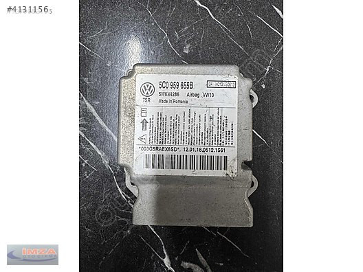 5C0959655B VW AUDİ SEAT SKODA AİRBAG BEYNİ ORİJİNAL ÇIKMA
