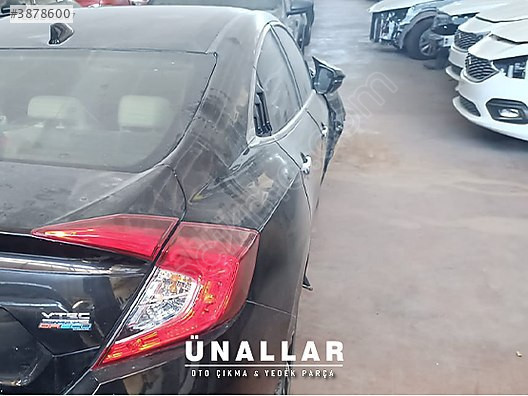 HONDA CİVİC SAĞ ARKA ÇAMURLUK ve TÜM AKSAM | ÜNALLAR OTO ÇIKMA |