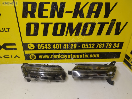 266052417R 266008993R DACİA SPRİNG SAĞ SOL GÜNDÜZ FARI ORJ ÇIKMA