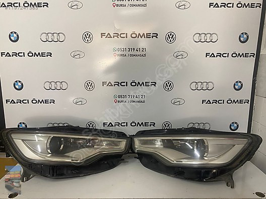 AUDİ A6 ÖN SAĞ SOL FAR ORJİNAL