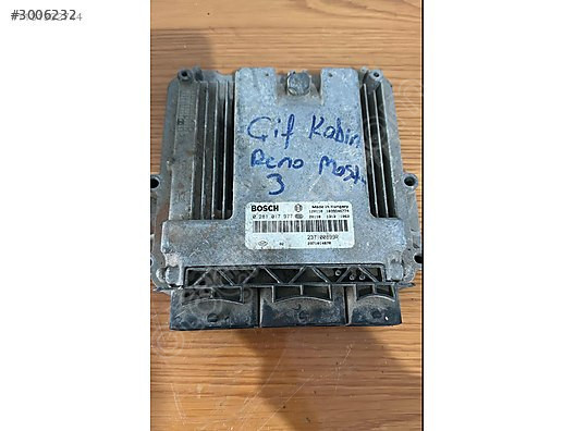 Renault master3 çift kabin motor beyini 0281017977