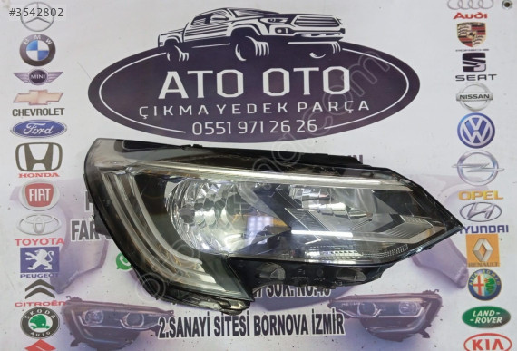 RENAULT TALİANT ORJİNAL ÇIKMA SAĞ FAR