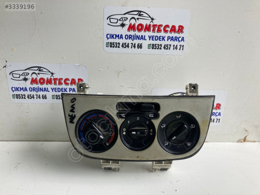 CİTROEN NEMO KLİMA KONTROL PANELİ ORJİNAL ÇIKMA MONTECAR