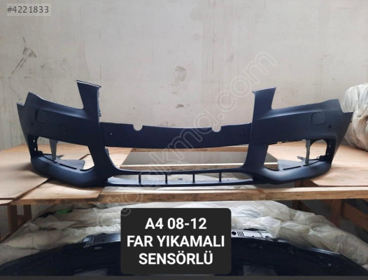 8K0807105A A4 2008 ÖN TAMPON FAR YIKAMALI PARK SENSÖRLÜ