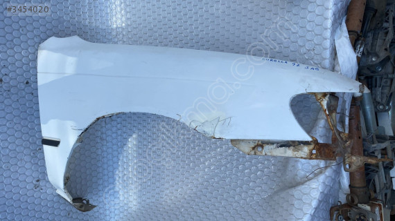 toyota corolla 1997 çıkma sağ ön çamurluk (son fiyat)