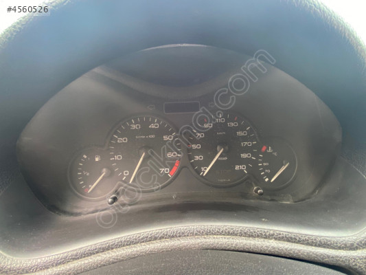 Peugeot 206 gösterge satti