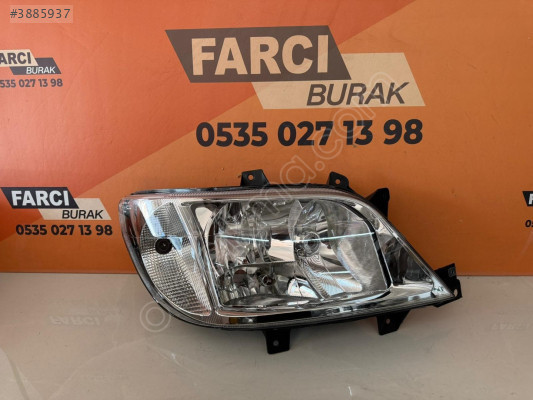 MERCEDES SPRİNTER SAĞ FAR SIFIR İTHAL