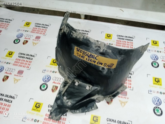 SEAT LEON 2013-2020 SAĞ ÖN ÇAMURLUK DAVLUMBAZI OEM 5f0854816c