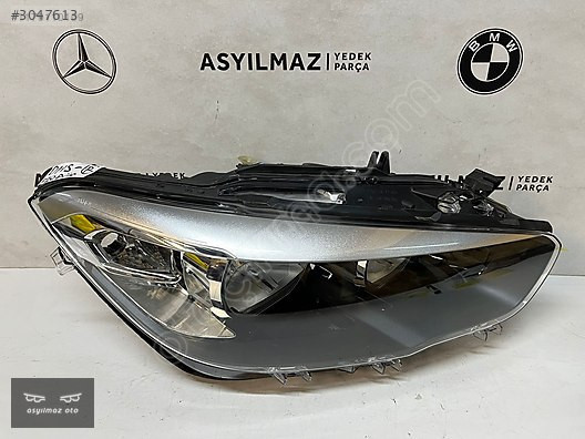 BMW 1 SERİSİ F20 LCİ SAĞ FAR DÜZ ORJİNAL OEM:63117358392