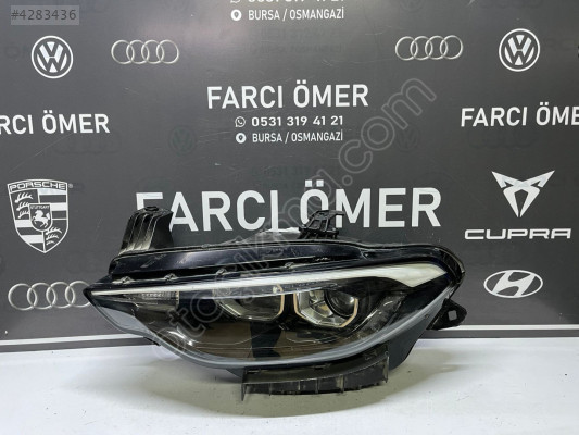 FİAT EGEA SOL ÖN FAR ORJİNAL LEDLİ MERCEKLİ