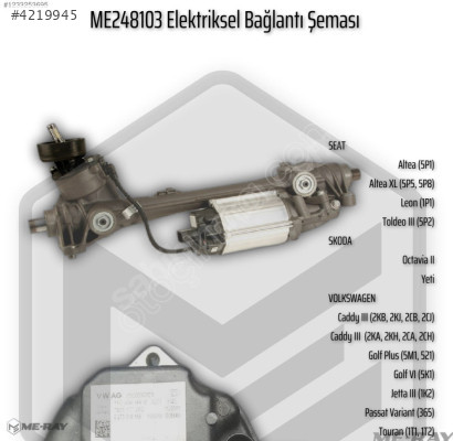 SKODA Octavia II Yeti ELEKTRİKLİ DİREKSİYON KUTUSU 1K0909144