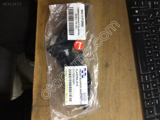 Hyundai elantra sol tampon braketi