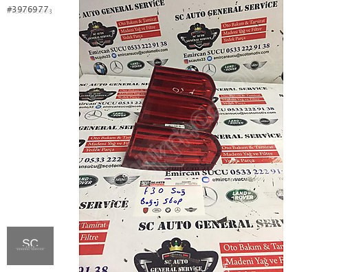 BMW 3 SERİSİ F30 SAĞ İÇ STOP