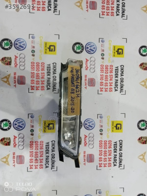 VOLKSWAGEN PASSAT B8 SAĞ SİS FARI 2020-2023 OEM3G0941662E ÇIKMA