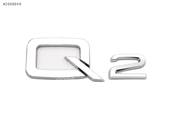AUDI Q2 17-23 ARKA BAGAJ Q2 YAZISI 81A853741A 2ZZ
