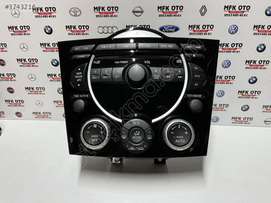 ORJİNAL MAZDA RX8 KLİMA VE RADYO KONTROL PANELİ