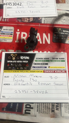 Nissan Maxima Eksantrik Konum Sensörü 23731-38U01