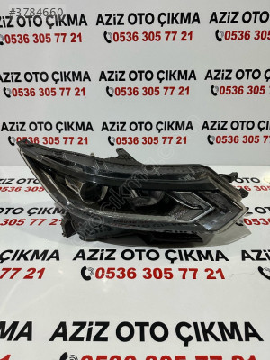 QASHQAİ J11 MAKYAJLI SAĞ SOL TAKIM FAR ORJİNAL ÇIKMA