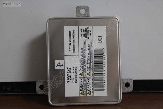 BMW 5 SERİ F10 SIFIR XENON FAR BEYNİ 63117237647