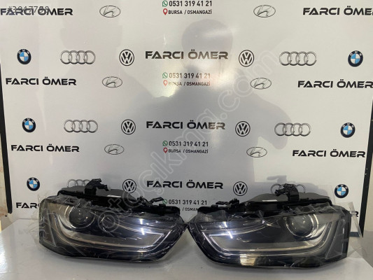 AUDI A4 SAĞ SOL ÖN FAR SIFIR 12-15 BEYİNLİ