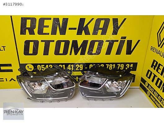 DACİA DUSTER SAĞ SOL FAR 2017-2021 SIFIR RENKAY OTO KOCAELİ