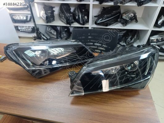 SKODA SUPER B SAĞ SOL LED FAR ORJİNAL ÇIKMA