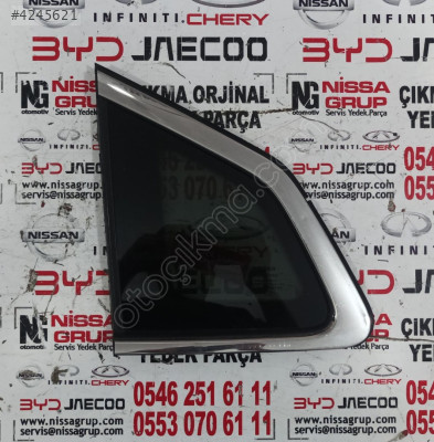 NİSSAN QASHQAİ J11 SOL ARKA KELEBEK CAMI ÇIKMA YEDEK PARÇA