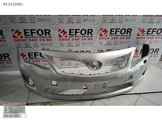 TOYOTA COROLLA ORJİNAL ÇIKMA ÖN TAMPON 10-12