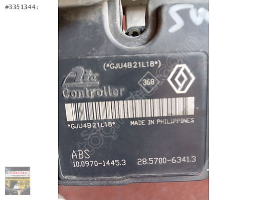 476606747R RENAULT FLUENCE ABS BEYNİ