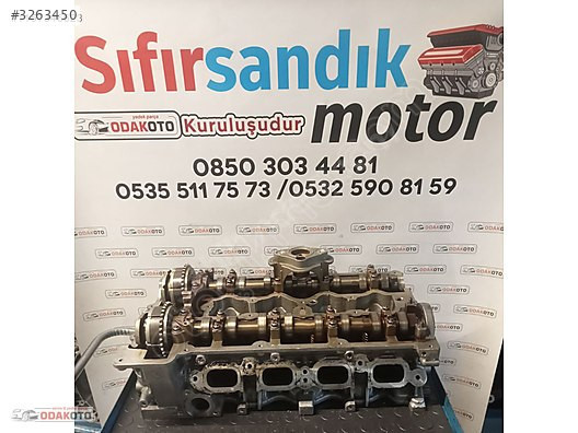 755916807 BMW 3 N43B20 Çıkma Silindir Kapak Orjinal Temiz